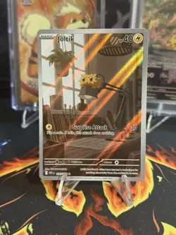 Pokemon TCG Joltik Illustration Rare Card 116/086 S&V White Flare - Image 1