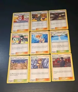 Pokemon Card TCG Hidden Fates Trainer Set Misty's Determination Sabrina Giovanni - Image 1