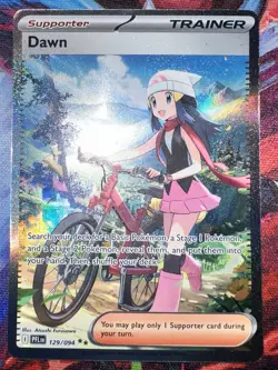 Phantasmal Flames Dawn 129/094 Trainer Full Art Rare Pokemon Card - Image 1