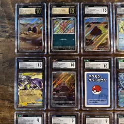 21 CGC Graded Pokemon Card Slab LOT Bulk Wholesale WOTC Japanese/English - Image 2