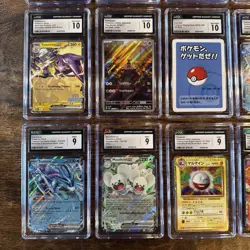 21 CGC Graded Pokemon Card Slab LOT Bulk Wholesale WOTC Japanese/English - Image 5