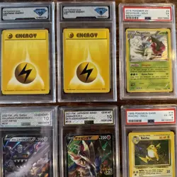 13 Graded Pokemon Card Lot AGS PSA & DSG - Image 3