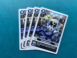 Tumblemon EX8-005 Playset Chain of Liberation Digimon Card Game x4 - Image 1