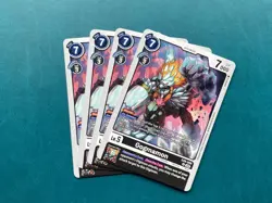 Gogmamon EX8-050 Playset Chain of Liberation Digimon Card Game x4 - Image 1