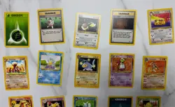 Lot of 20 Pokemon Cards Base Set including Kabutops 27/110 - Image 2