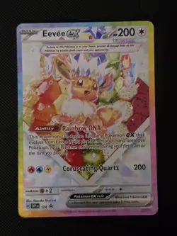 Eevee ex 174 Sv: Scarlet & Violet Promo Cards Holo Very Clean - Image 1