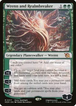 Wrenn and Realmbreaker - MTG Cards Shop - Image 1
