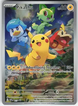 Pikachu - Promo SV: Scarlet & Violet Promo Cards 027 LP-NM - Image 1