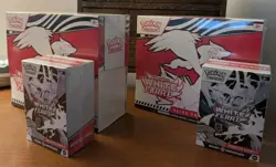 White Flare ETB And Booster Bundle Lot Sealed Pokemon TCG cards - ships ASAP! - Image 1