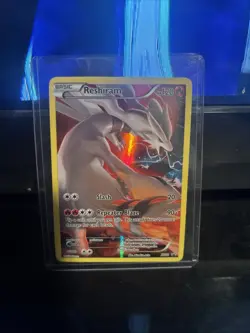 Reshiram XY74 Holo Full Art Black Star Promo Card - Image 2