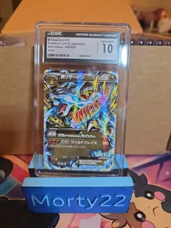 CGC 10 M Charizard EX 055/080 XY2 Wild Blaze 2014 Pokemon Card Japanese - Image 1