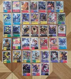 2025 Digimon Card Game TCG Japanese Lot*38 J05 - Image 1