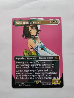 Yuna, Hope of Spira (Borderless) Final Fantasy Regular - Image 1