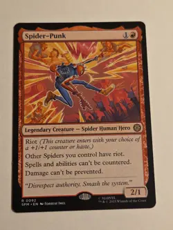 Spider-Punk X1 SPM MTG Marvel's Spider-Man - Image 1