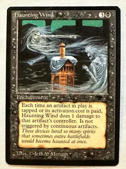 Haunting Wind - Magic the Gathering MTG Antiquities - NM - Free Shipping! - Image 1