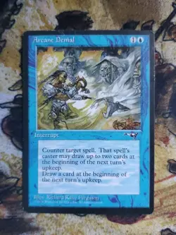 Magic Mtg Alliances Arcane Denial (Sword) MP - Image 1