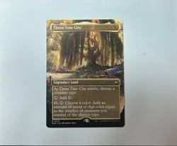 MTG Three Tree City Bloomburrow, Extended Art - Image 1