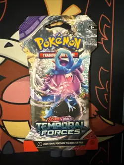 Pokemon Scarlet & Violet Temporal Forces Sleeved Booster Pack - Image 1