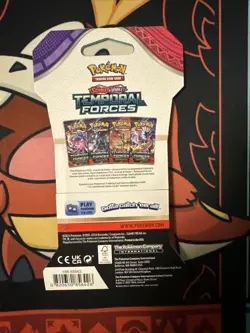 Pokemon Scarlet & Violet Temporal Forces Sleeved Booster Pack - Image 2