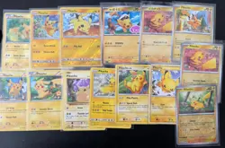 Pokemon -Pikachu Collection Lot Of 14 Cards - Image 1