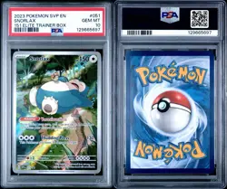 2023 POKEMON SVP EN-SV BLACK STAR PROMO SNORLAX #051 151 ELITE TRAINER BOX - Image 3