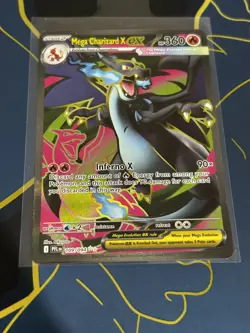 Pokemon TCG Phantasmal Flames Mega Charizard X EX 109/94 Ultra Rare Full Art 1 - Image 2