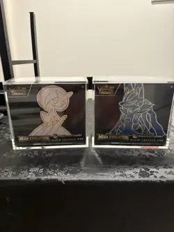 Pokemon Mega Evolution Pokemon Center Elite Trainer Box ETB Lot Of 2 W/ Case - Image 1