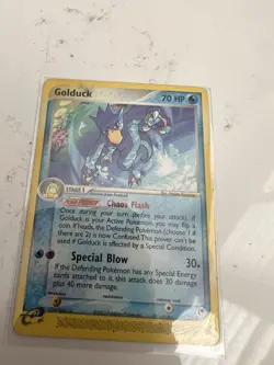 Pokemon TCG 2003 Golduck 17/100 - EX Sandstorm - Image 1