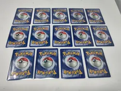 14 Fossil Pokemon Cards - LP to MP Condition - Vintage WOTC Lot - Image 2
