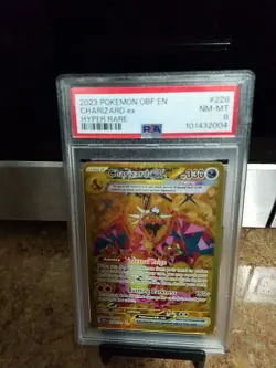 2023 Pokemon OBF En Charizard Ex Hyper Rare Psa 8 - Image 2