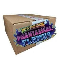 POKEMON MEGA EVOLUTION PHANTASMAL FLAMES ELITE TRAINER 10-BOX CASE SHIP 12/10 - Image 1