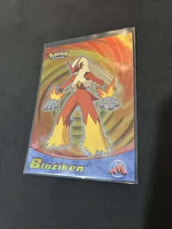 Topps 2003 Pokemon Advanced 19 Blaziken Foil Low Population - Image 4