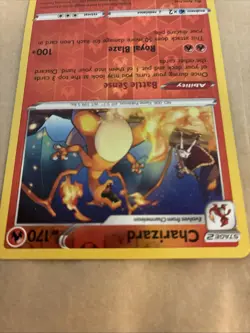 2020 Pokemon Tcg Vivid Voltage Charizard Reverse Holo Rare 025/185 With Leon - Image 3