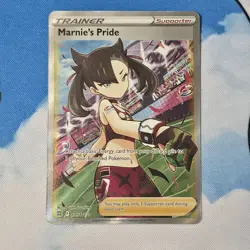Pokemon TCG Marnie's Pride Full Art Holo Ultra Rare Brilliant Stars 171/172 - Image 1
