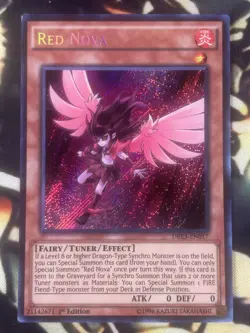 Yugioh: Red Nova - DRL3-EN017 - Secret Rare - 1st Edition - MP - Image 1