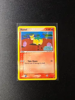 Numel 59/100 - Common Reverse Holo Ex Crystal Guardians Stamped NM Pokemon Card - Image 1