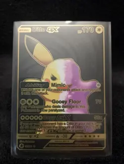 Ditto GX Ultra Rare Black Foil Fan Art Card - Image 1