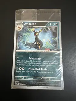 Pokemon Card TCG - Umbreon 130/197 - Reverse Holo EB Games Stamp - Sealed Promo - Image 2