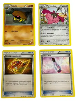 Pokemon XY Fates Collide Bulk Lot of 4 Non Holo Cards - Image 1