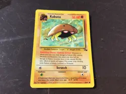 Pokemon Card - Kabuto 50/62 - Common - Fossil Set - WOTC 1999 - Image 1