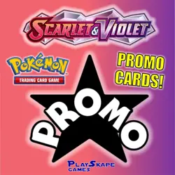 *PICK YOUR PROMO!* Scarlet & Violet Pokemon TCG SVP SV Black Star Promos Cards - Image 1