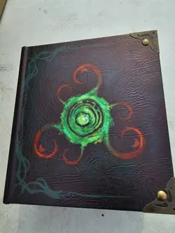 Magic The Gathering Card Deck Box Wizardry Foundry Grimoire - Image 1