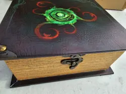 Magic The Gathering Card Deck Box Wizardry Foundry Grimoire - Image 3