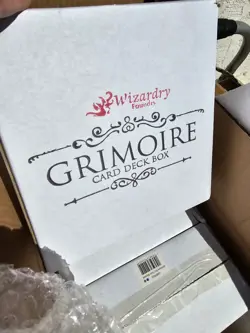 Magic The Gathering Card Deck Box Wizardry Foundry Grimoire - Image 5