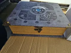 Magic The Gathering Card Deck Box Wizardry Foundry Grimoire - Image 3