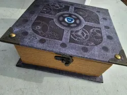 Magic The Gathering Card Deck Box Wizardry Foundry Grimoire - Image 3