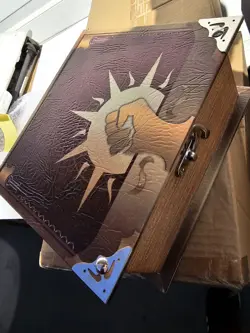Magic The Gathering Card Deck Box Wizardry Foundry Grimoire - Image 1