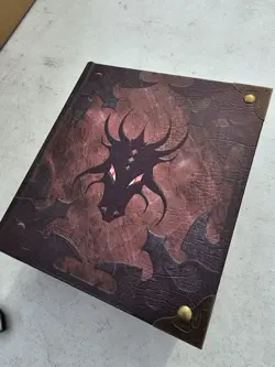 Magic The Gathering Card Deck Box Wizardry Foundry Grimoire - Image 1