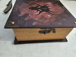 Magic The Gathering Card Deck Box Wizardry Foundry Grimoire - Image 2