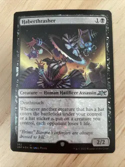 MTG Haberthrasher GALAXY FOIL #362 UNF Unfinity NM/M - Image 1